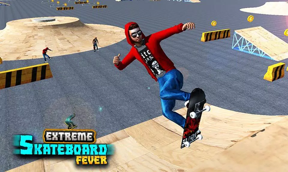 Touch SkateBoard: Skate Games Скриншот 3