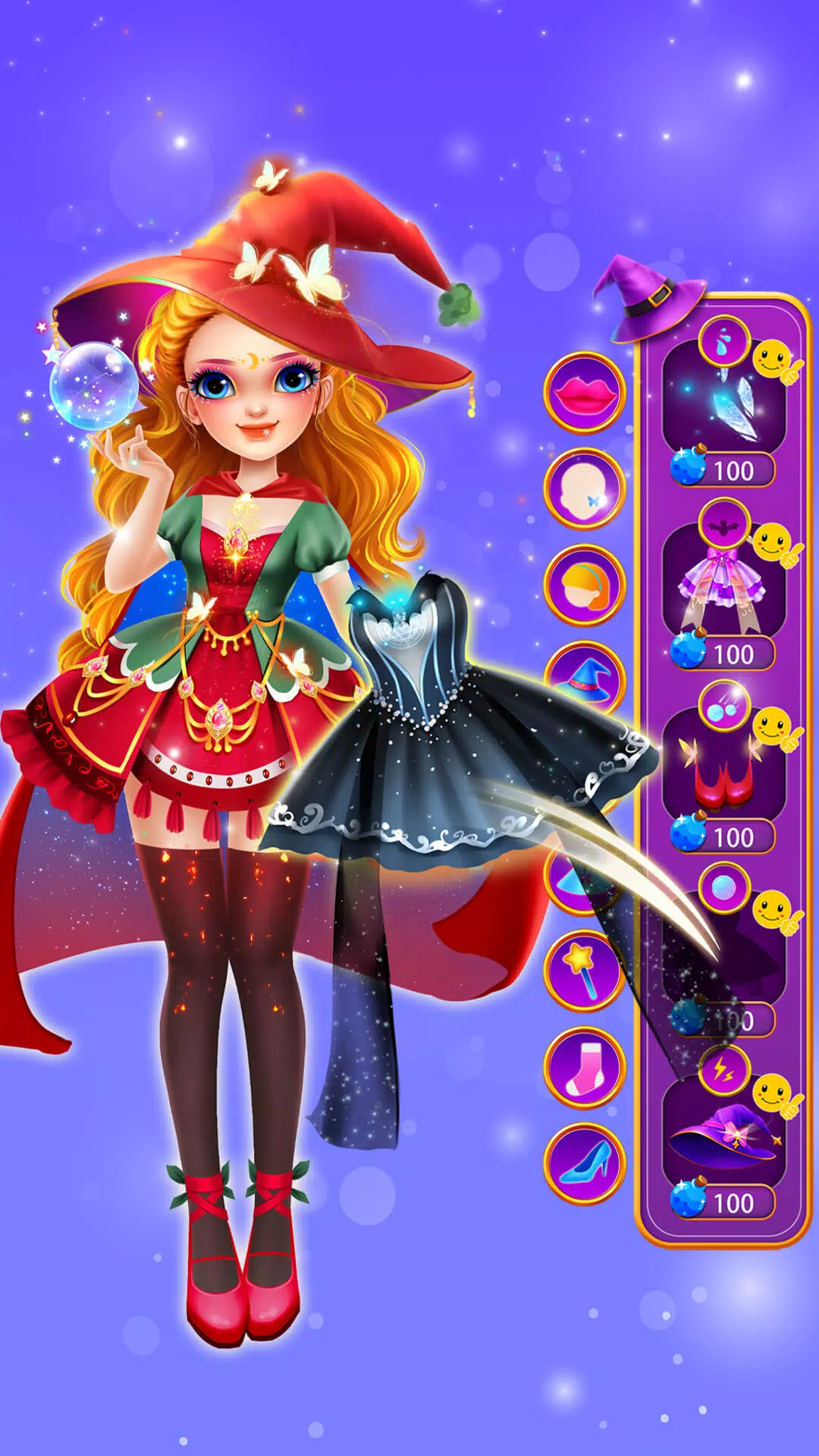 Magic Princess Dress Up Story Captura de pantalla 1