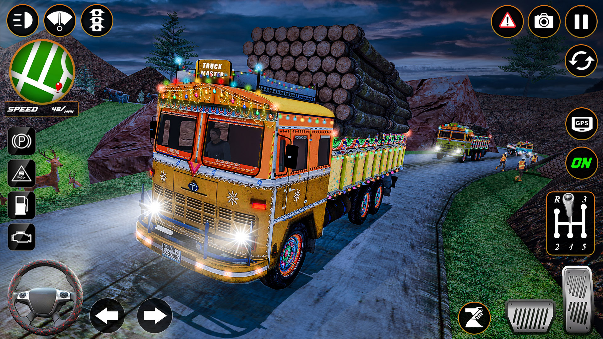 Crazy Truck Driving:Truck Game Скриншот 0