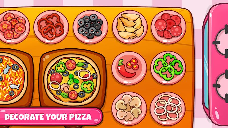 Pizza maker kids cooking games スクリーンショット 0