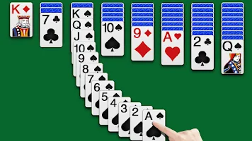 Spider Solitaire-card game Ảnh chụp màn hình 1