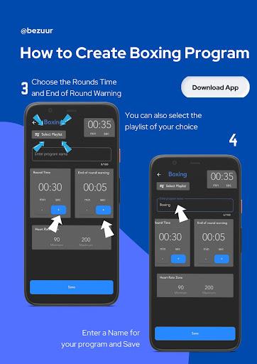 Bezuur Boxing Interval Timer Screenshot 2