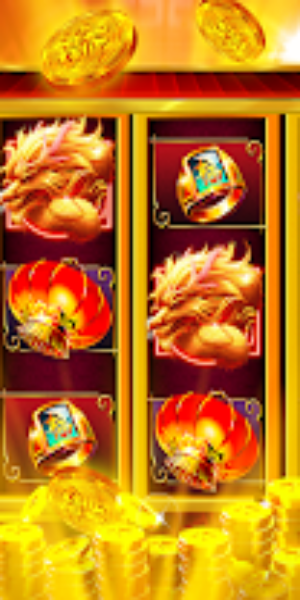 Goldener Drache