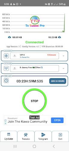 Tx Tunnel Pro - Super Fast Net应用截图第1张