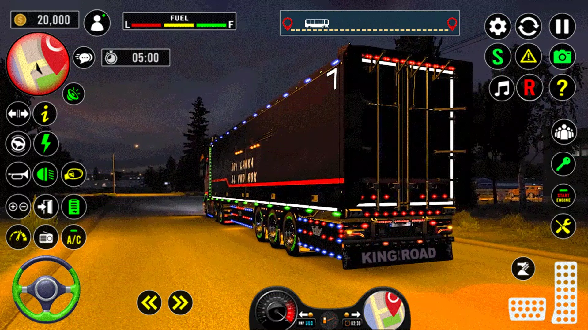 US Truck City Transport Sim 3d Ảnh chụp màn hình 1