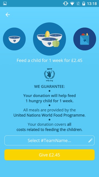 ShareTheMeal Captura de tela 0