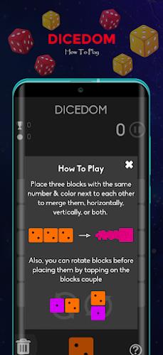 Dice Puzzle - Puzzle Game Captura de tela 3