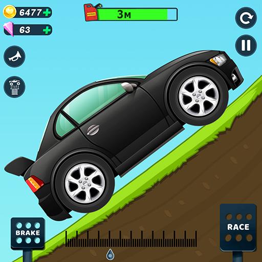 Hill Racing Car Game For Boys