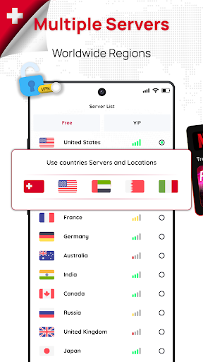 Switzerland VPN: Get Swiss IP应用截图第1张