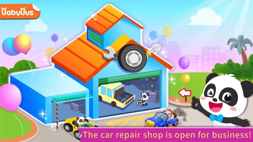 Little Panda's Car Repair