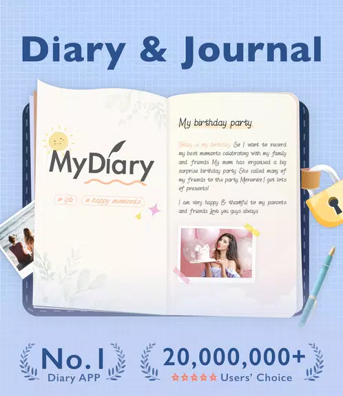 My Diary - Daily Diary Journal Screenshot 0