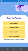 TikBooster - Get Fans Followers & Likes by Hashtag Screenshot 2