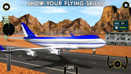 Flight Pilot Simulator Games ภาพหน้าจอ 0