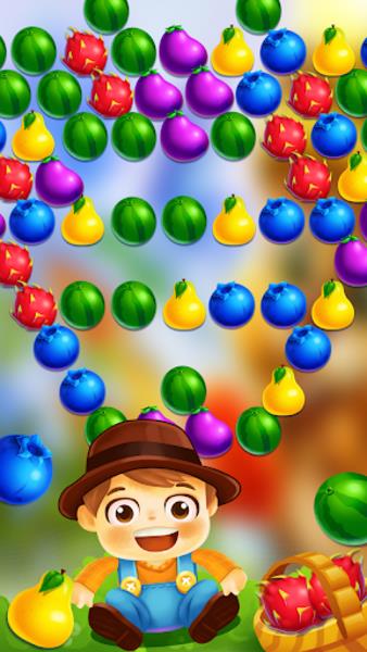 Farm Bubble Shooter Story - Fruits mania Screenshot 2