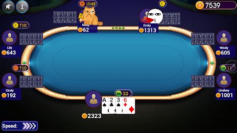 Omaha Poker Offline स्क्रीनशॉट 1