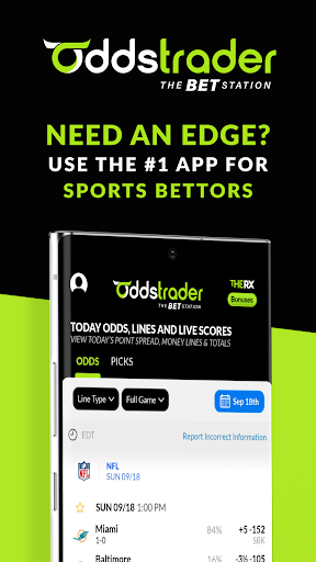 OddsTrader: Sports Betting Schermafbeelding 0