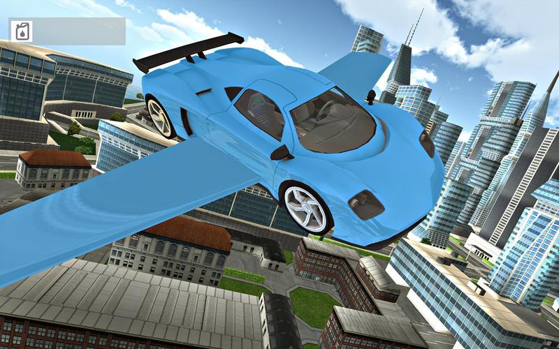 Flying Car Simulator Xtreme 3D Captura de tela 1