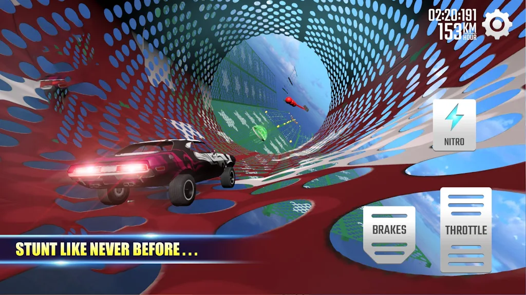 Mega Ramp Car: Super Car Game Tangkapan skrin 1