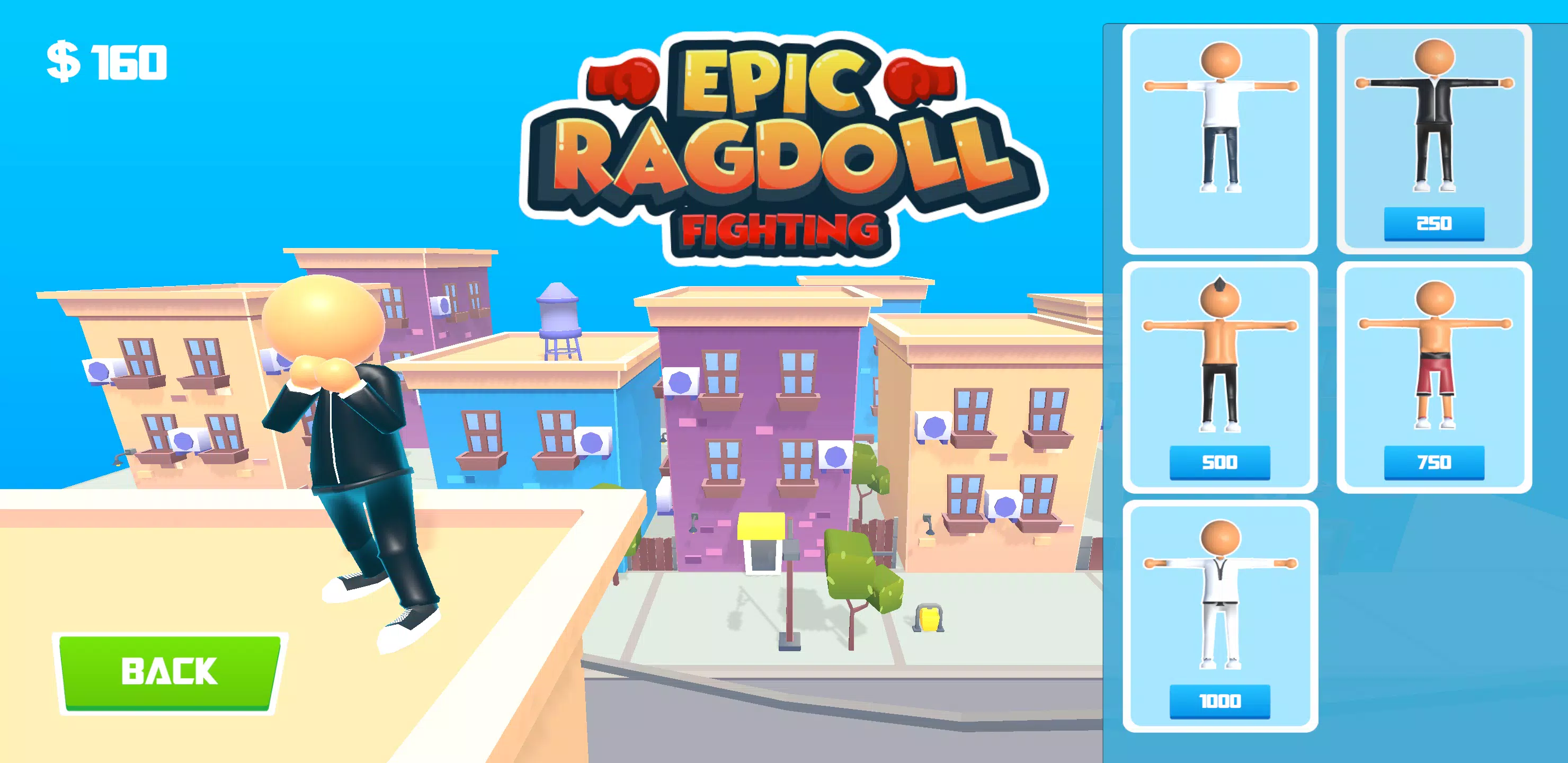 Epic Ragdoll Fighting 스크린샷 0