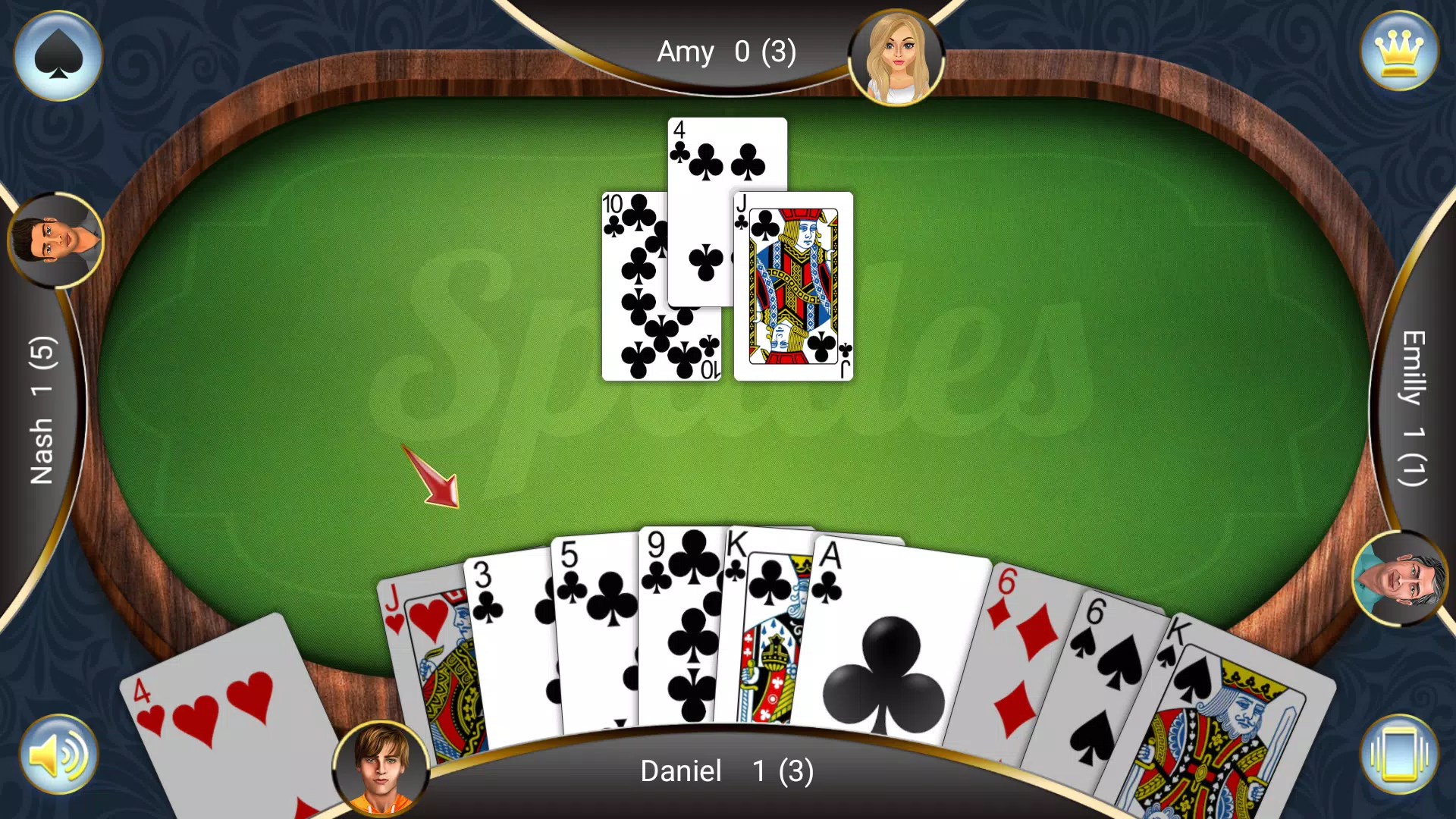 Spades: Card Game Capture d'écran 0