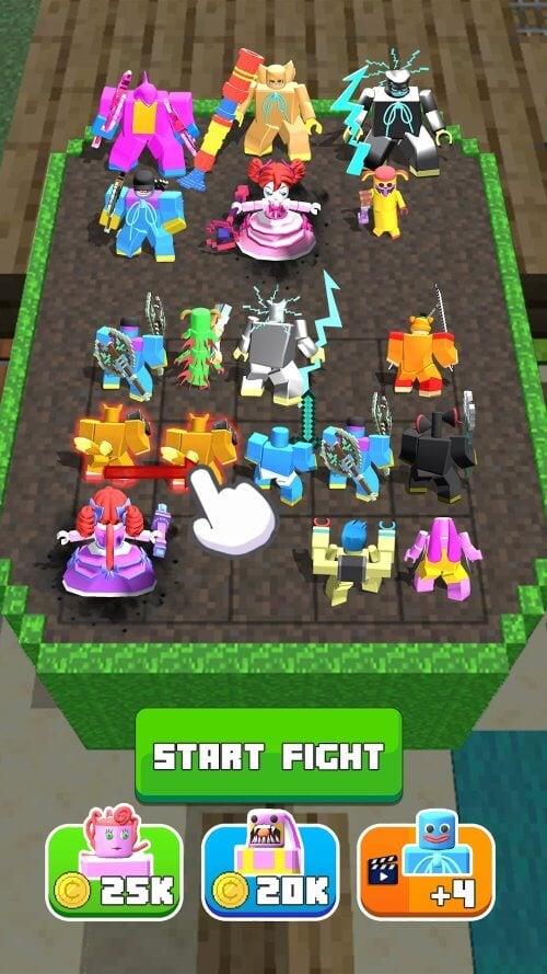 Craft Merge Battle Fight Screenshot 2