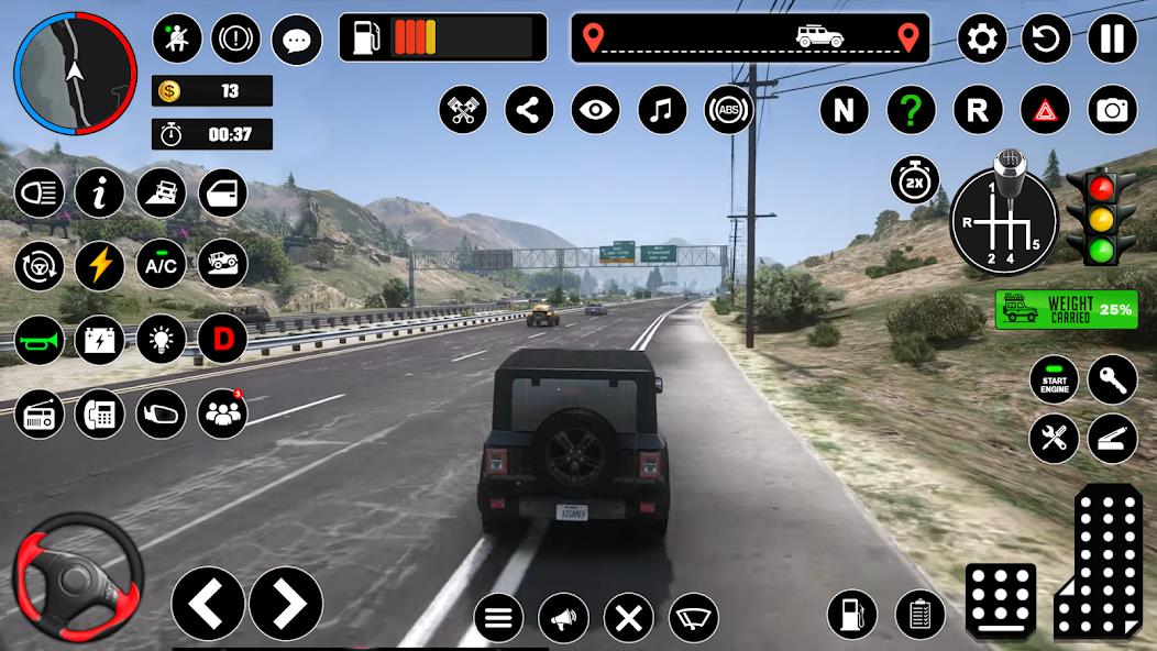 Offroad Jeep Driving & Parking Mod Screenshot 0