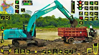 Road Construction Jcb games 3D Скриншот 1