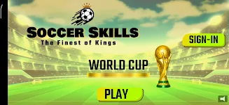 Soccer Skills - Cup of World Captura de tela 0