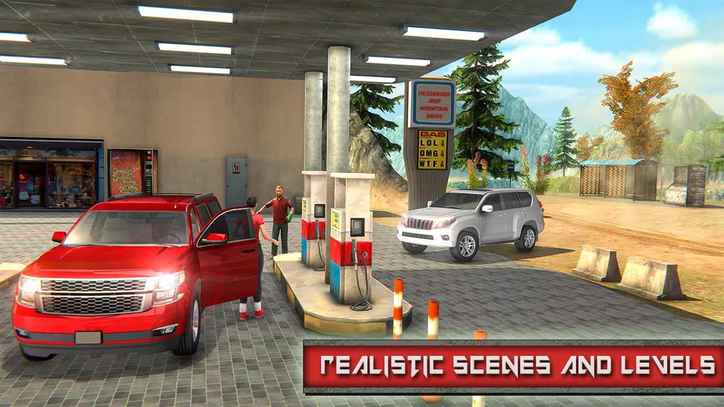 Offroad City Taxi Game Offline ภาพหน้าจอ 1