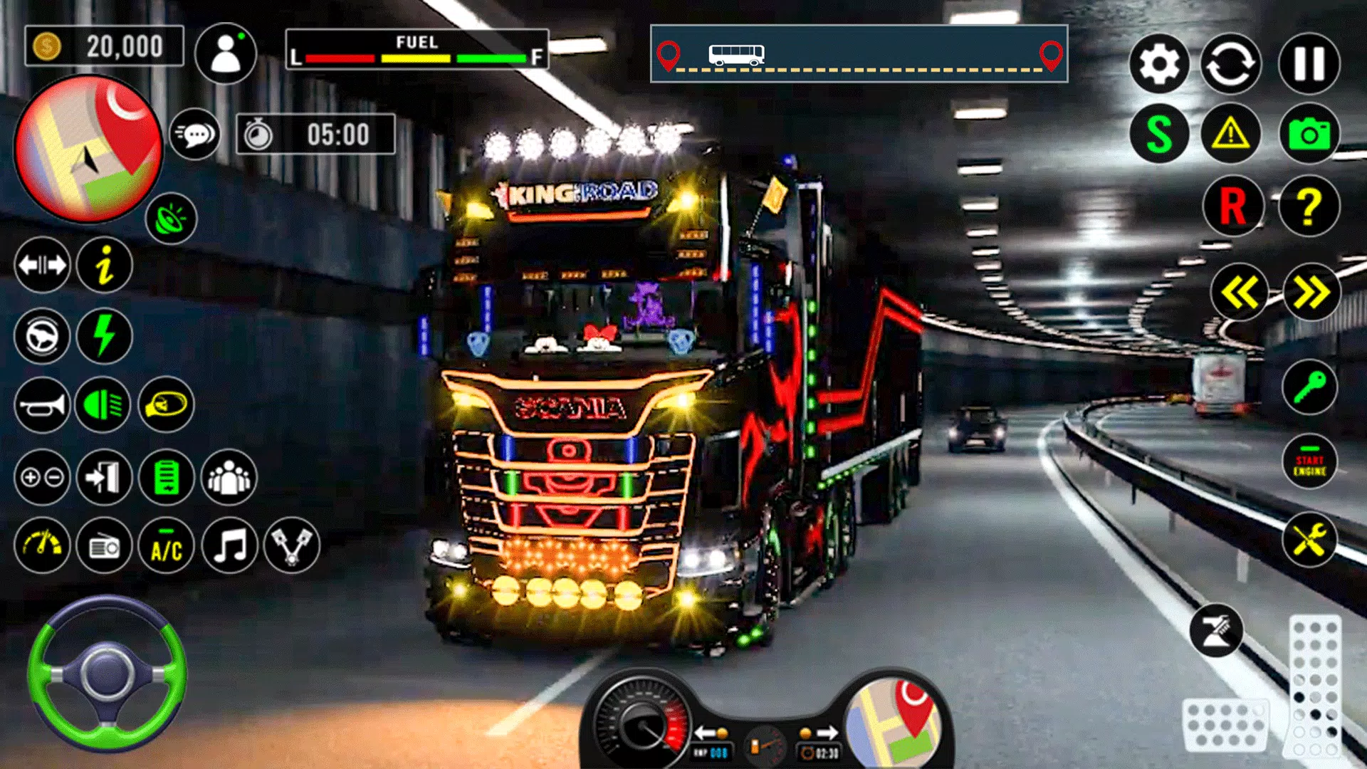 US Truck City Transport Sim 3d ภาพหน้าจอ 3