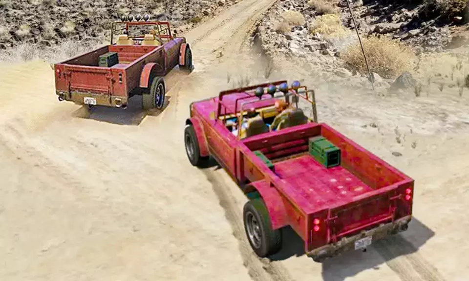 Offroad Pickup Truck Simulator Schermafbeelding 0