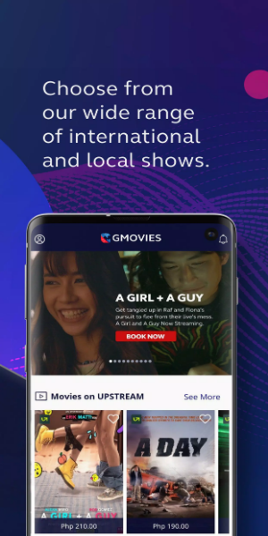 GMovies - Movie Ticketing App स्क्रीनशॉट 1