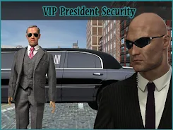 Vip President Security 3D Captura de pantalla 0