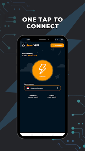 RavoVPN - Secure VPN Proxy Captura de tela 1