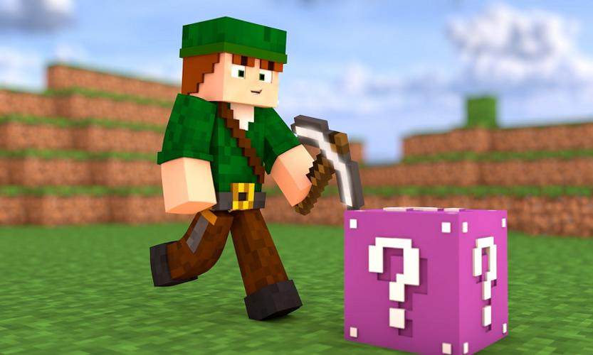 Lucky block mod for mcpe スクリーンショット 0