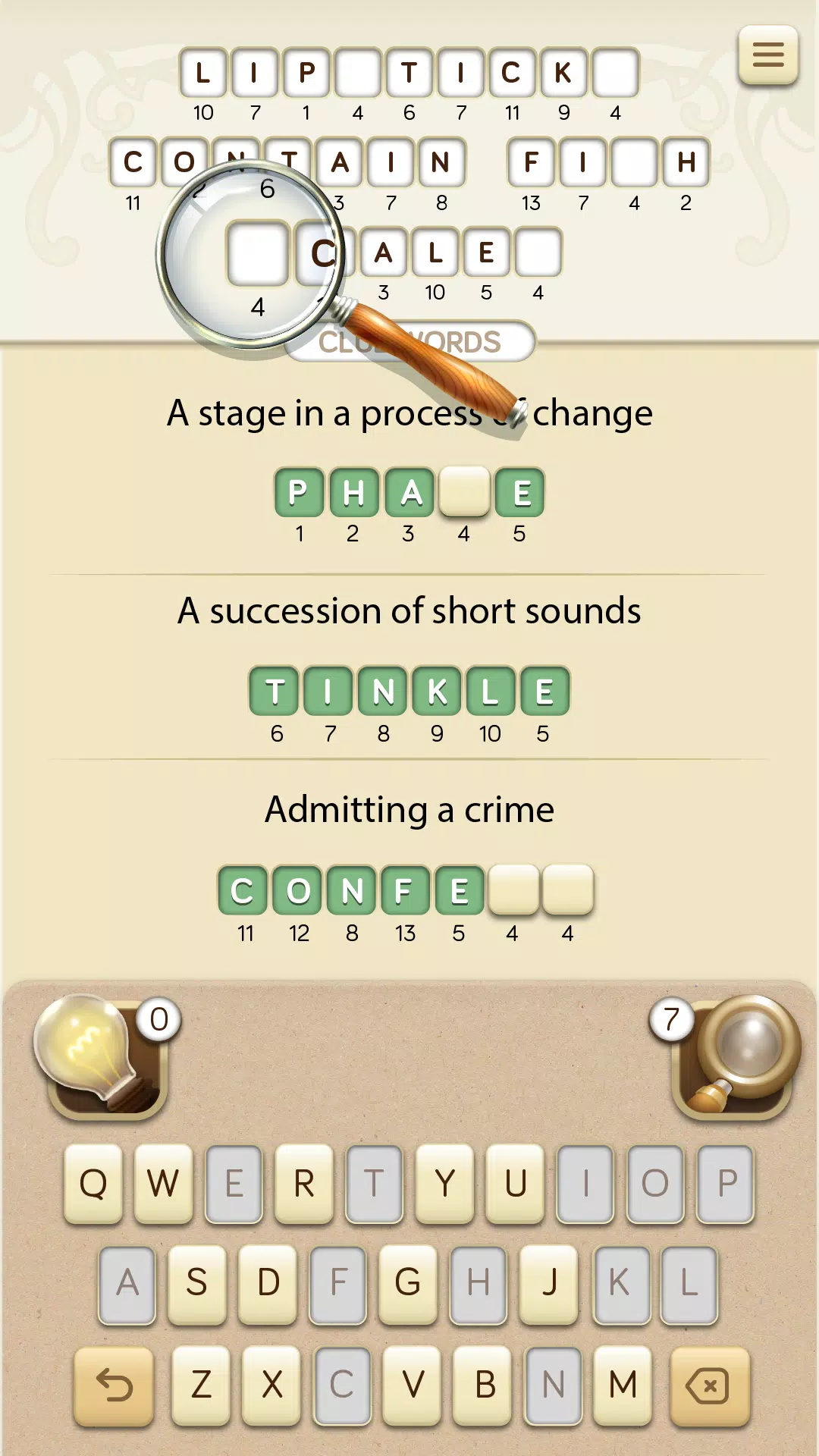 Logicross: Crossword Puzzle Screenshot 2