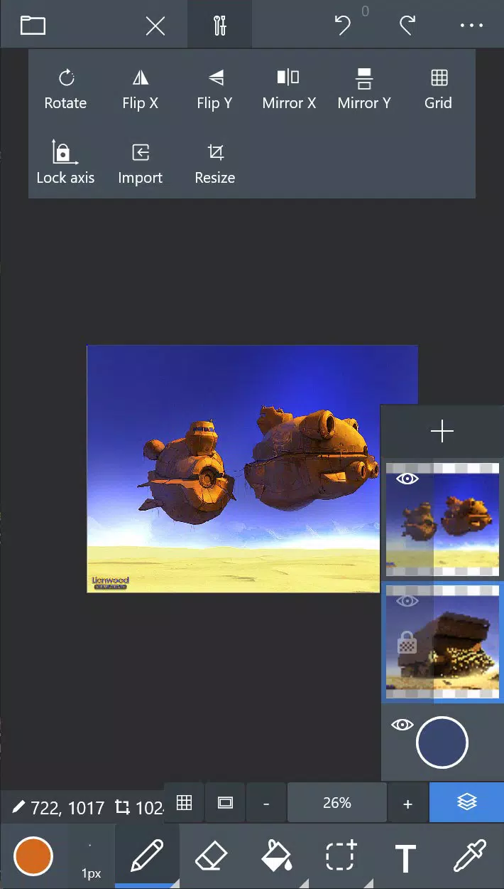 Pix2D - Pixel art studio 스크린샷 2