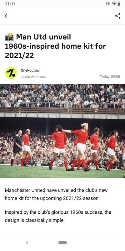 OneFootball - Soccer Scores ဖန်သားပြင်ဓာတ်ပုံ 3