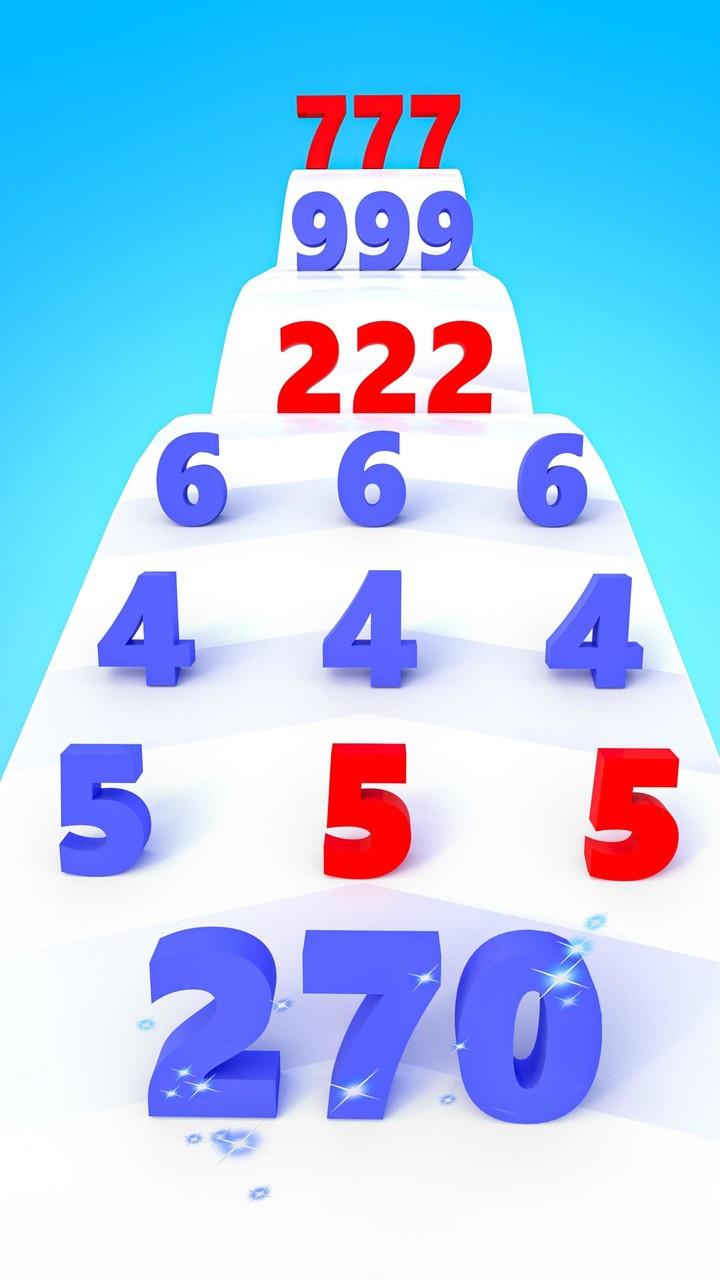 Number Run & Merge Master Game Captura de pantalla 3