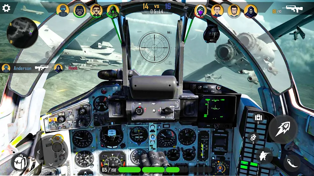 Fighter Jet Games Warplanes Zrzut ekranu 2