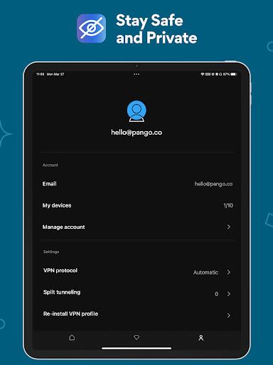 Hotspot Shield VPN for Android ဖန်သားပြင်ဓာတ်ပုံ 1