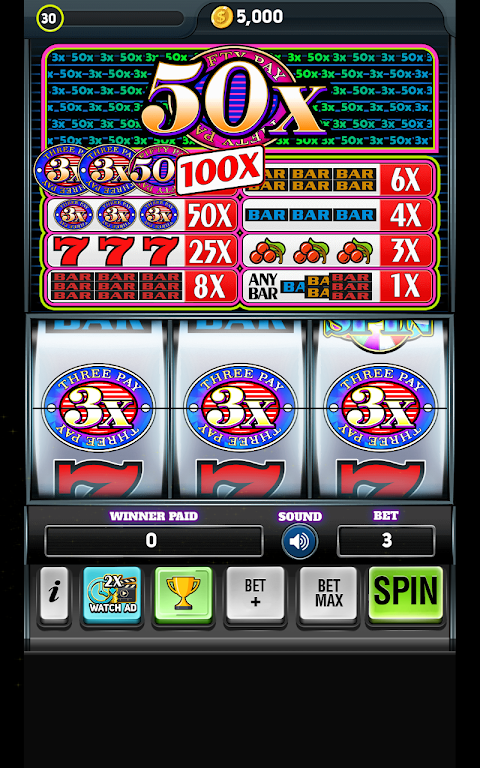 Diamond Triple Slots - Vegas Slots Captura de pantalla 3