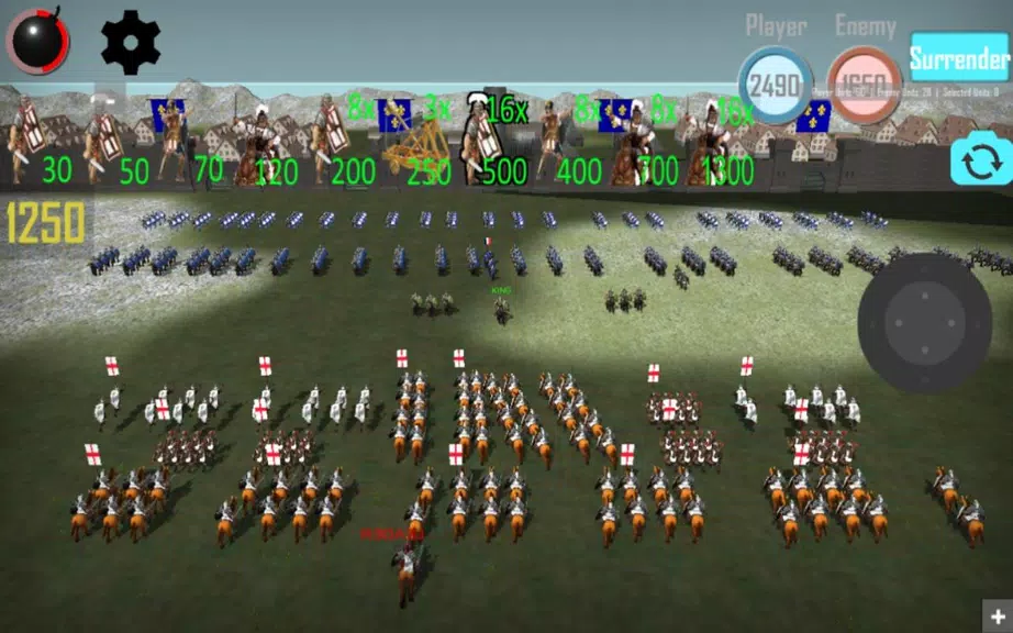 MEDIEVAL WARS: FRENCH ENGLISH Zrzut ekranu 2