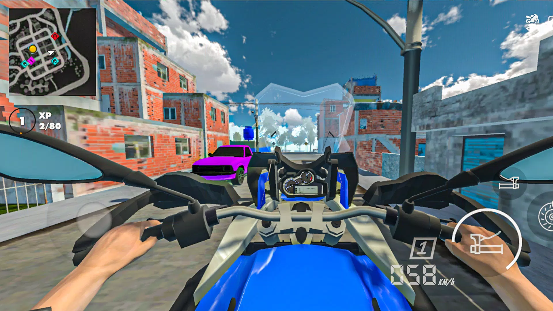 Wheelie City Captura de tela 3