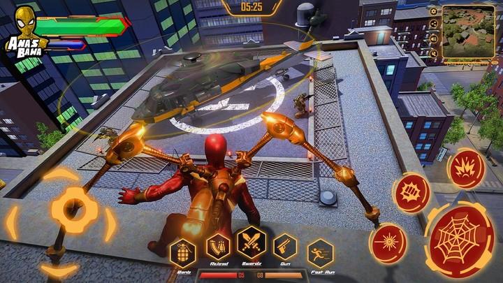 Iron Super Hero - Spider Games स्क्रीनशॉट 2