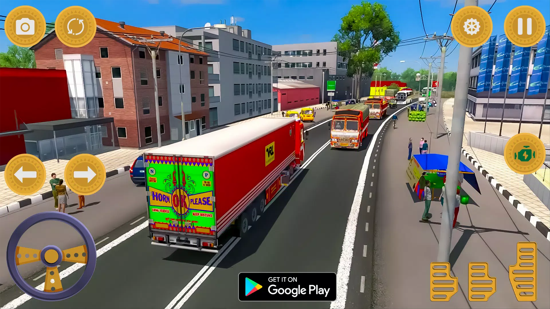 Indian Truck Cargo Simulator Captura de pantalla 3