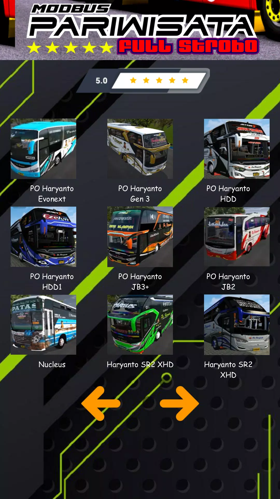 Mod Bus Pariwisata Full Strobo 스크린샷 3