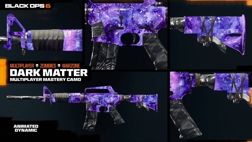 Dark Matter camo in Black Ops 6