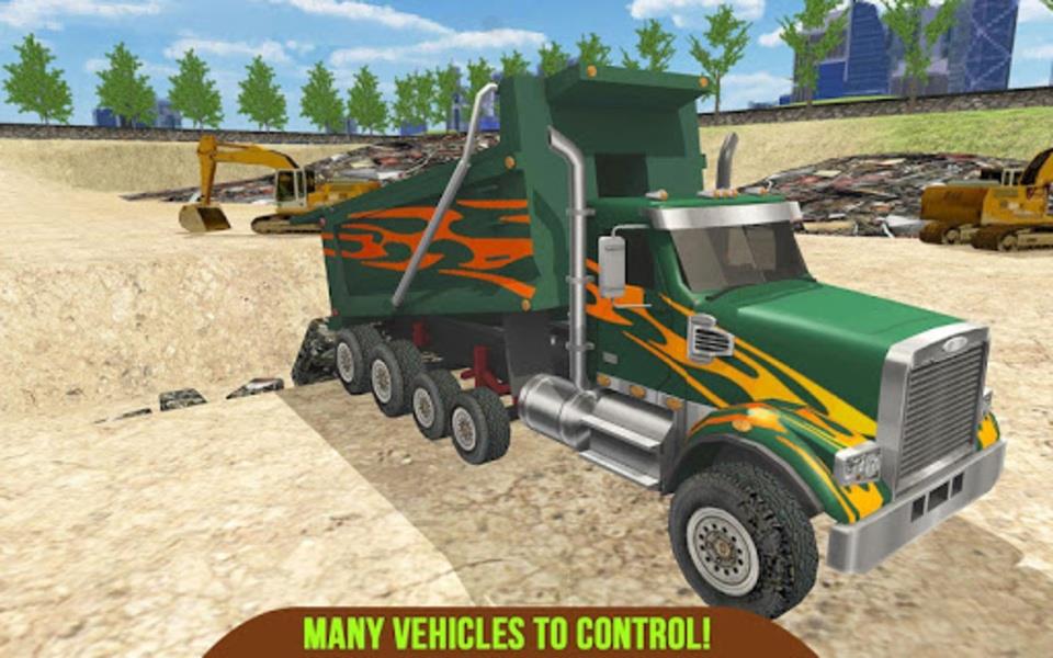 Garbage Truck Recycling SIM ဖန်သားပြင်ဓာတ်ပုံ 0