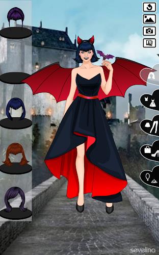 Sweet Vampire Wedding dress up Schermafbeelding 2